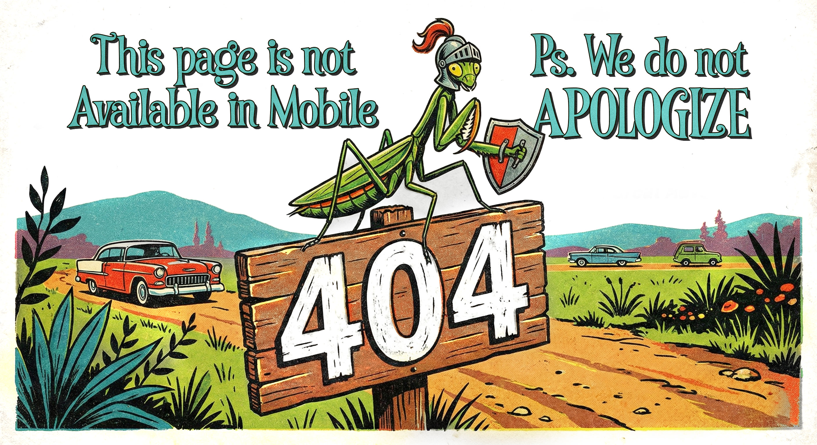 This page is not available in mobile. Ps. We do not apologize.